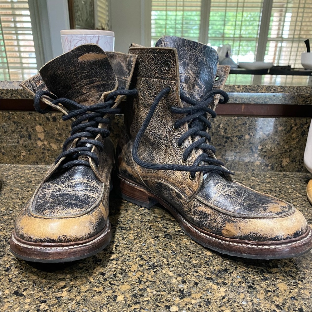 Mens Bedstu leather boots